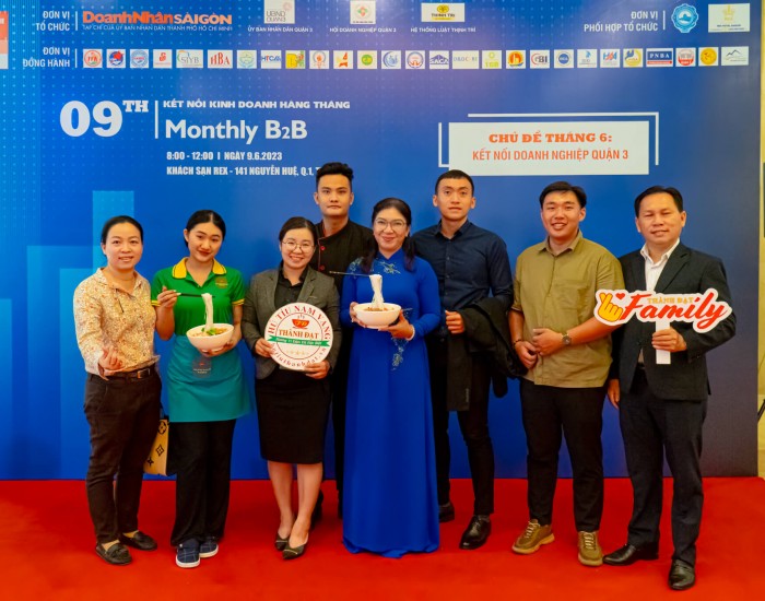 Hủ tíu nam vang Thành Đạt tham dự sự kiện “Kết Nối Kinh Doanh - Monthly B2B”